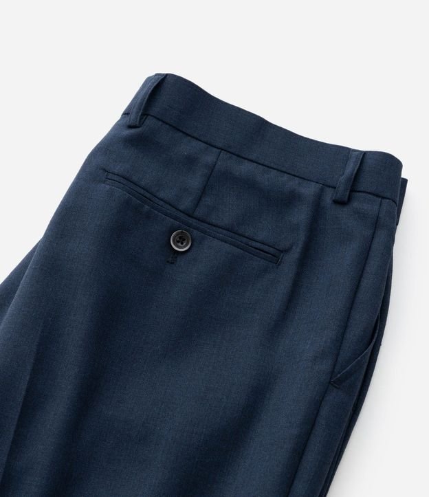 Pantalón Social Slim en Poliviscose con Bolsillos 9
