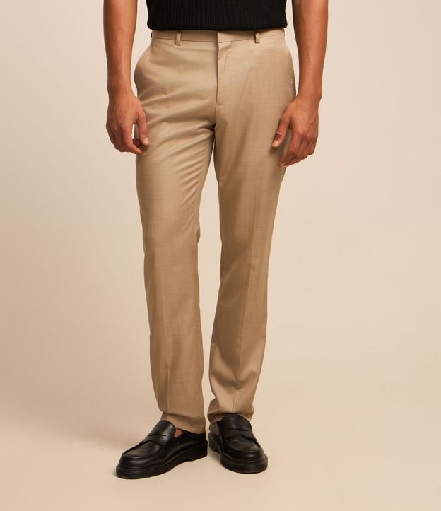 Pantalón Social Slim en Poliviscose con Bolsillos 4