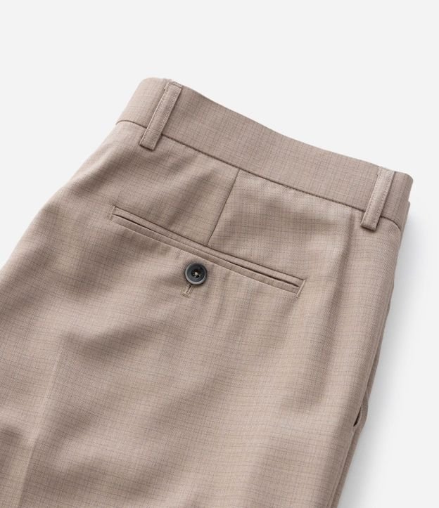 Pantalón Social Slim en Poliviscose con Bolsillos 10