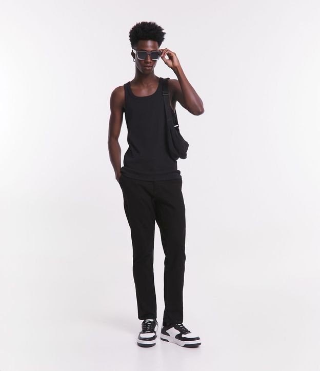 Pantalón Skinny en Sarga con Elastano 1