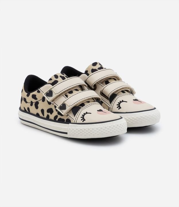 Championes Casual Infantil con Estampa Animal Print - Talle 20 al 27