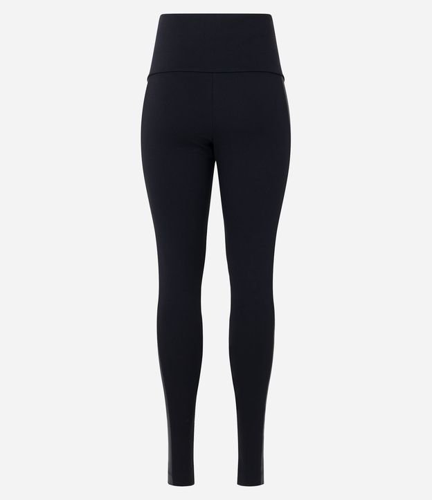 Pantalón Legging en Ponto Roma con Detalle Lateral en Cirre 6