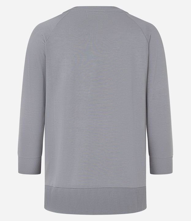 Blusa Básica en Viscosa sin Sisa con Manga 3/4 6