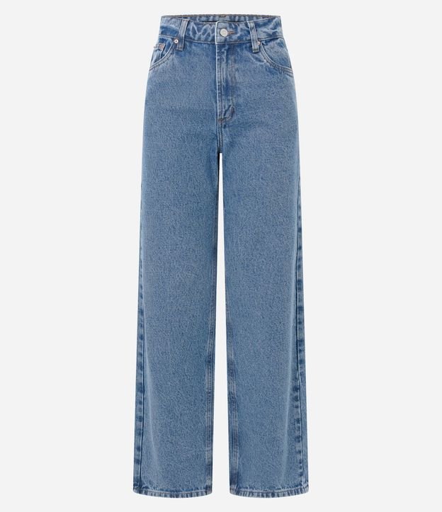 Pantalón Recto en Jeans con Bolsillos 7