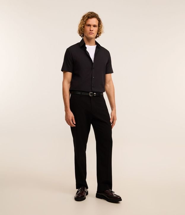 Camisa Slim en Fibra de Bambú