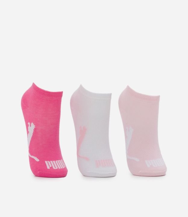 Kit 03 Medias Infantiles de la Puma - Talle 25 al 34 2