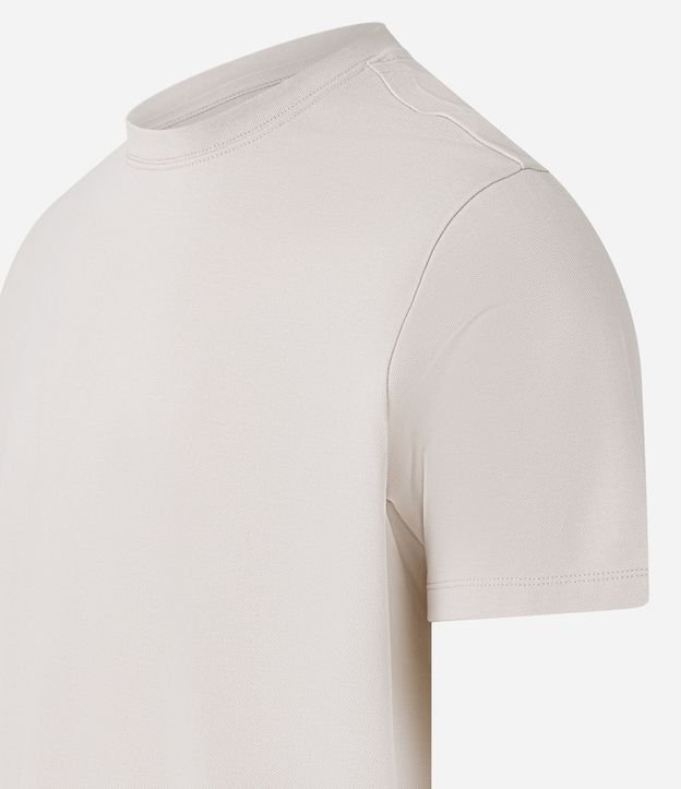 Remera Casual en Algodón con Cuello Redondo 4