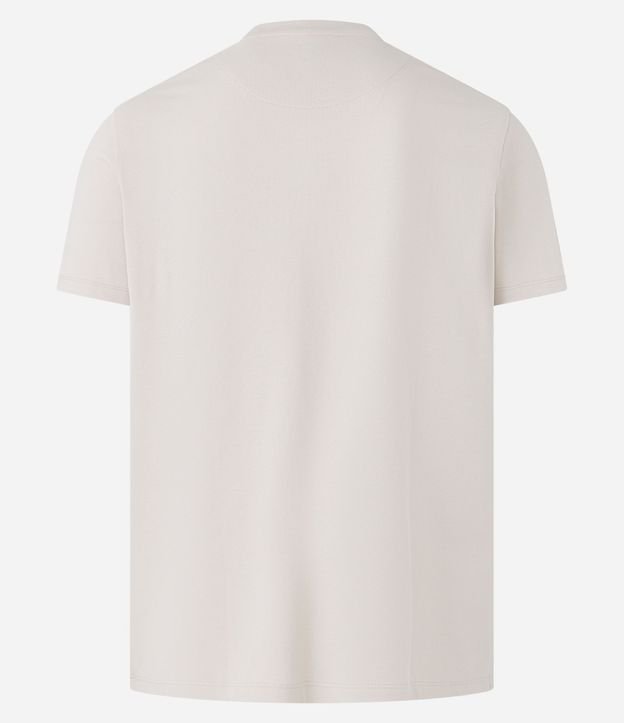 Remera Casual en Algodón con Cuello Redondo 5