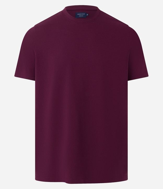 Remera Casual en Algodón con Cuello Redondo 5