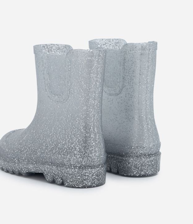Bota de Lluvia Infantil en PVC con Aplicación de Purpurina - Talle 23/24 al 27/28 2
