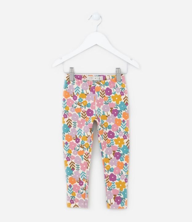 Pantalón Legging Infantil en Algodón Calentito - Talle 1 A 5 años