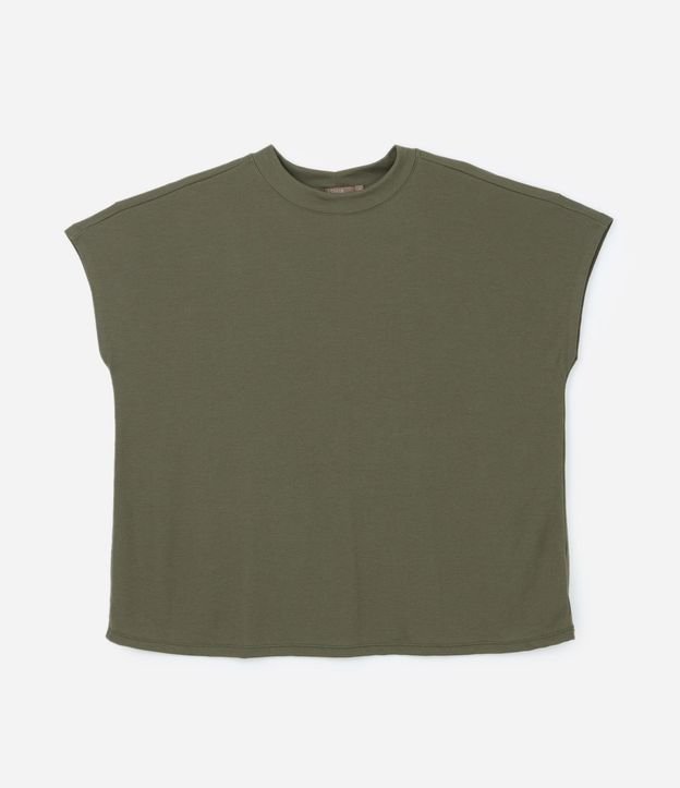 Blusa en Ribana sin Sisa Curve & Plus Size 5