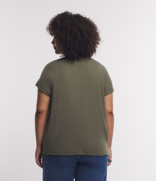 Blusa en Ribana sin Sisa Curve & Plus Size 3