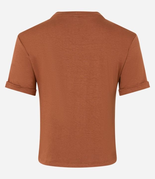 Blusa Básica en Viscosa con Manga Dobrada 6