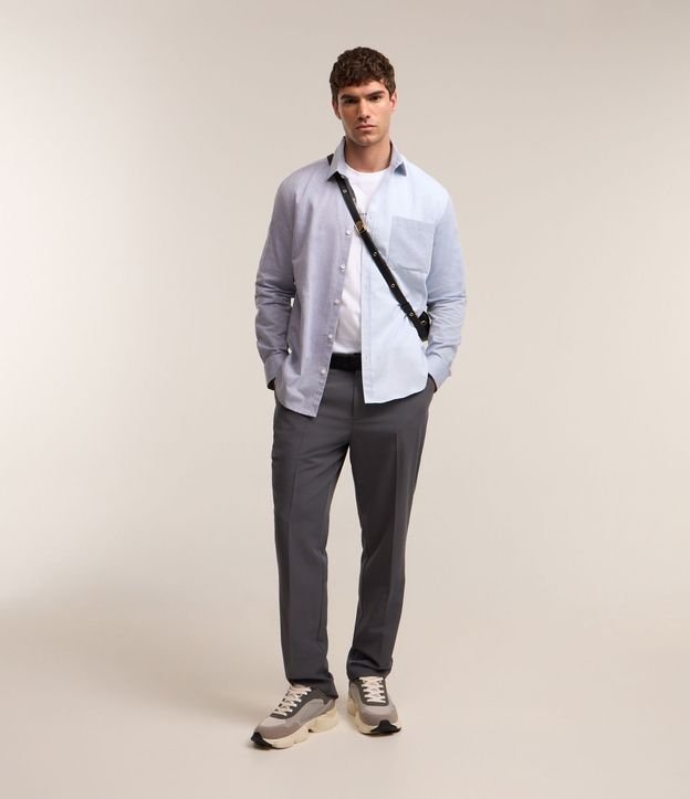 Pantalón en Tricolina con Elastano