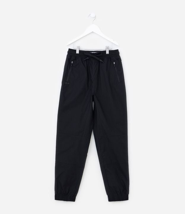 Pantalón Jogger Infantil con Recortes - Talle 5 a 14 años 2