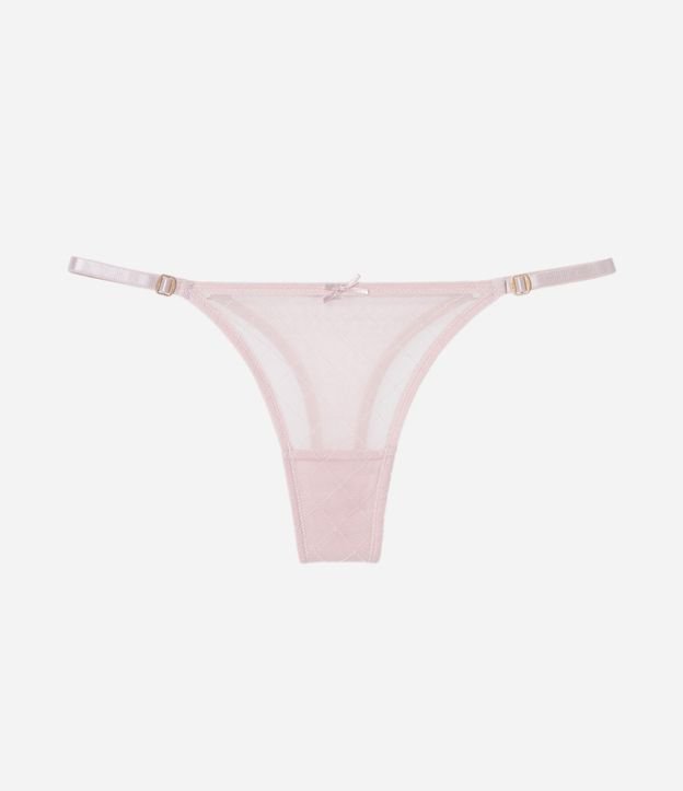 Bombacha Colaless Hilo en Tul con Textura 5