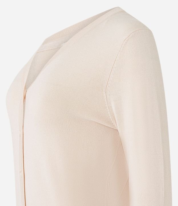 Cardigan en Viscosa con Cierre en Botones 7