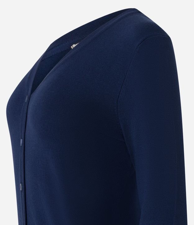Cardigan en Viscosa con Cierre en Botones 6