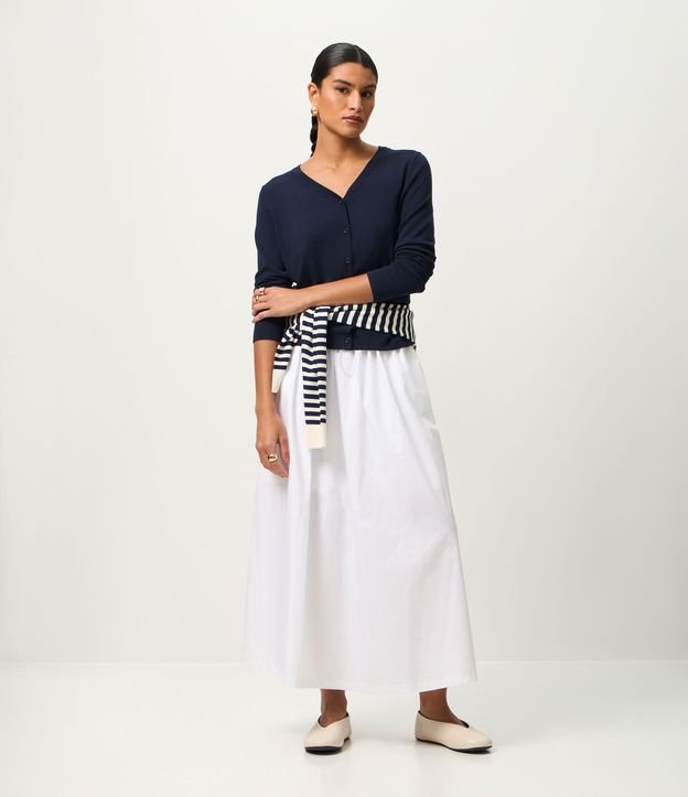 Cardigan en Viscosa con Cierre en Botones 2