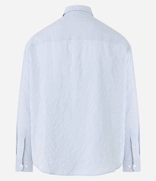 Camisa Manga Larga con Textura Efecto Arrugado 9