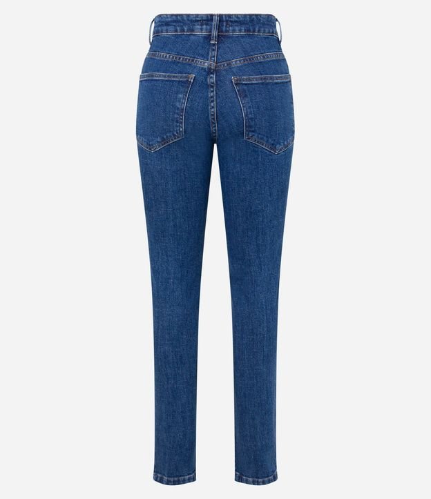 Pantalón Slim en Jeans con Abertura en el Bajo 7