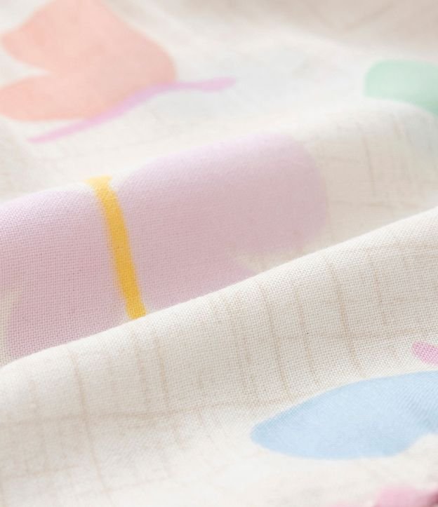 Vestido Marias Infantil con Estampa de Mariposas - Talle 1 A 5 años 3