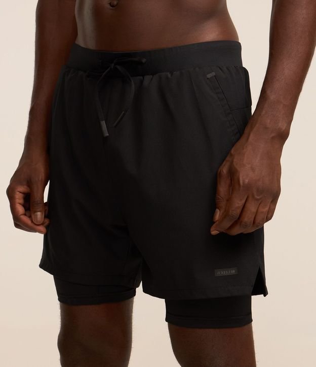 Bermuda Deportiva con Short de Compresión 4