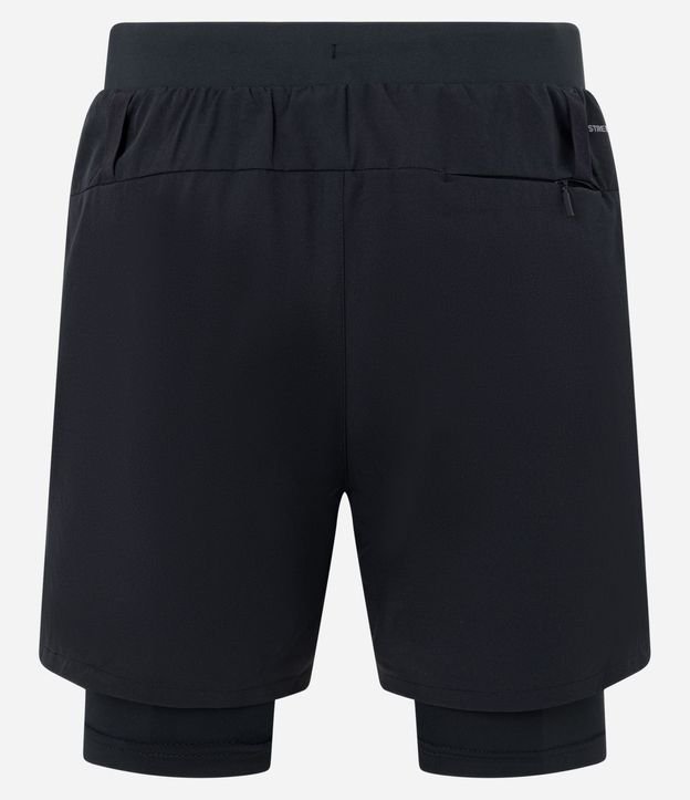 Bermuda Deportiva con Short de Compresión 10