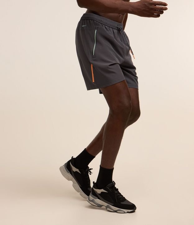 Bermuda Deportiva con Bloques de Color y Bolsillos con Cremallera 4