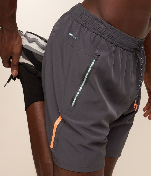 Bermuda Deportiva con Bloques de Color y Bolsillos con Cremallera 6