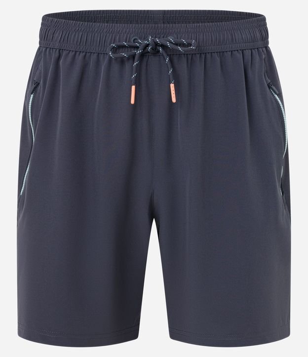 Bermuda Deportiva con Bloques de Color y Bolsillos con Cremallera 7