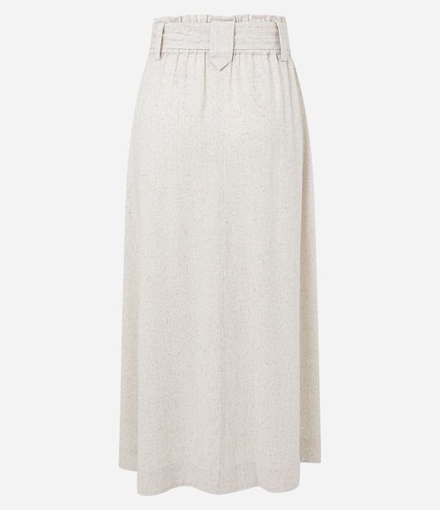 Pollera Midi Clochard en Viscolino con Cinturón 8
