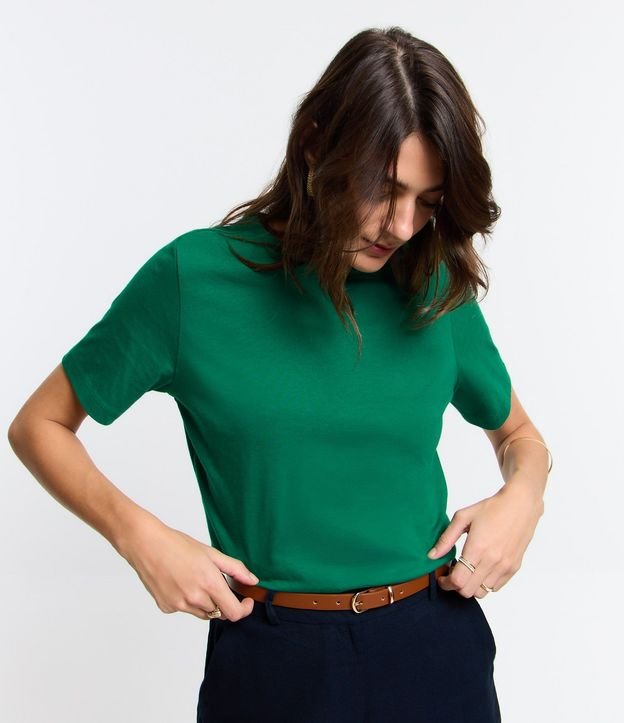 Remera Básica en Algodón Peruano