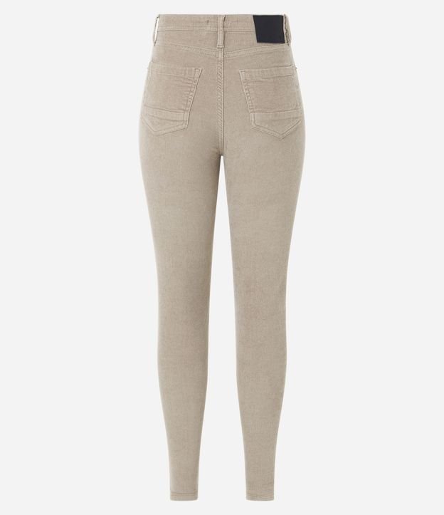Pantalón Skinny en Terciopelo Cotelê 7