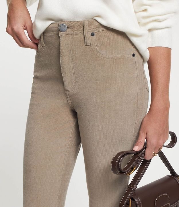 Pantalón Skinny en Terciopelo Cotelê 4