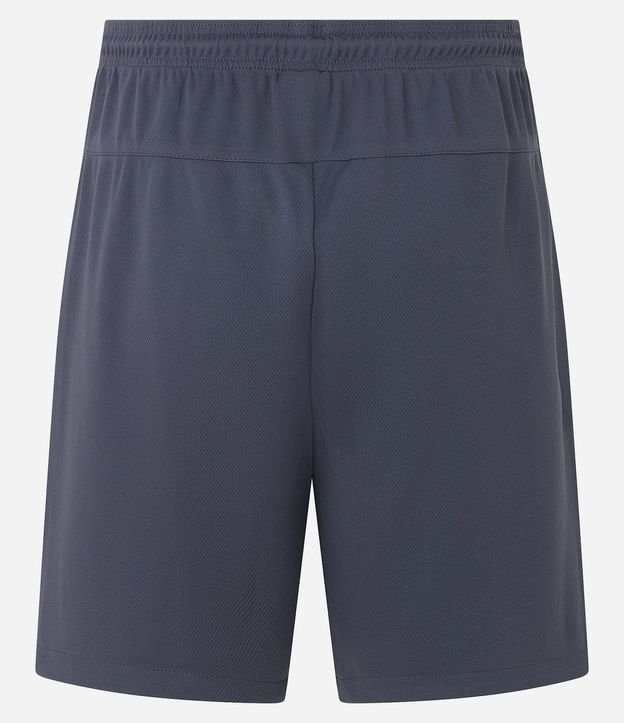 Bermuda Deportiva Texturizada con Cintura Elástica y Bolsillos con Cremallera 6