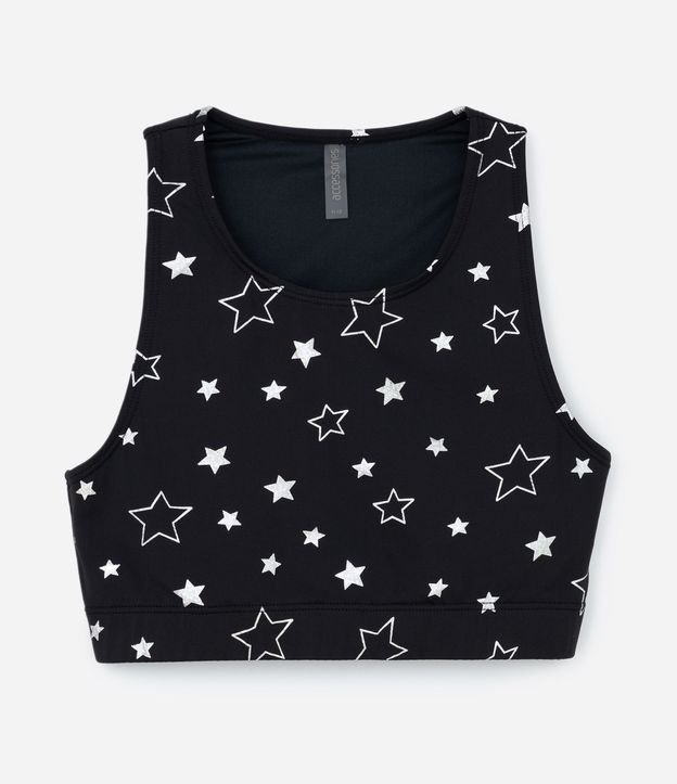 Bikini Infantil con Estampado de Estrellas - Talle 5 a 14 años 2