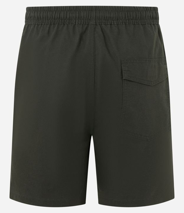 Bermuda Texturizada con Cintura Elástica y Cordón para Ajuste 5
