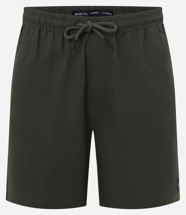 Bermuda Texturizada con Cintura Elástica y Cordón para Ajuste 6