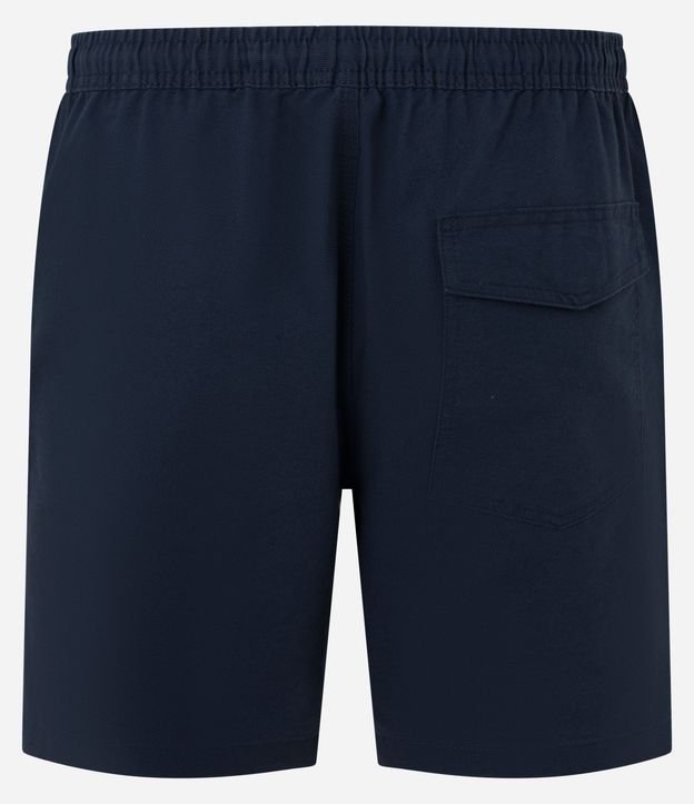 Bermuda Texturizada con Cintura Elástica y Cordón para Ajuste 10