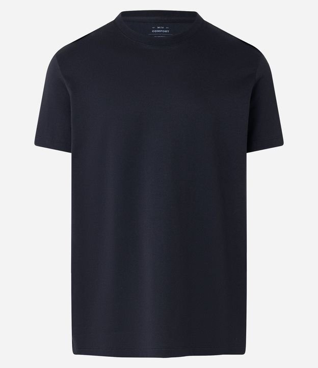 Remera Comfort en Algodón con Ligera Textura 6