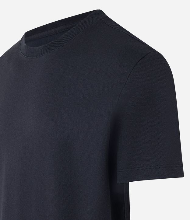 Remera Comfort en Algodón con Ligera Textura 7