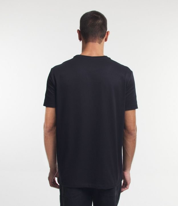 Remera Comfort en Algodón con Ligera Textura 3