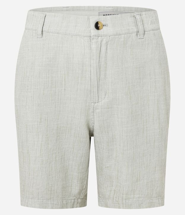 Bermuda Slim Texturizada en Lino con Algodón 6