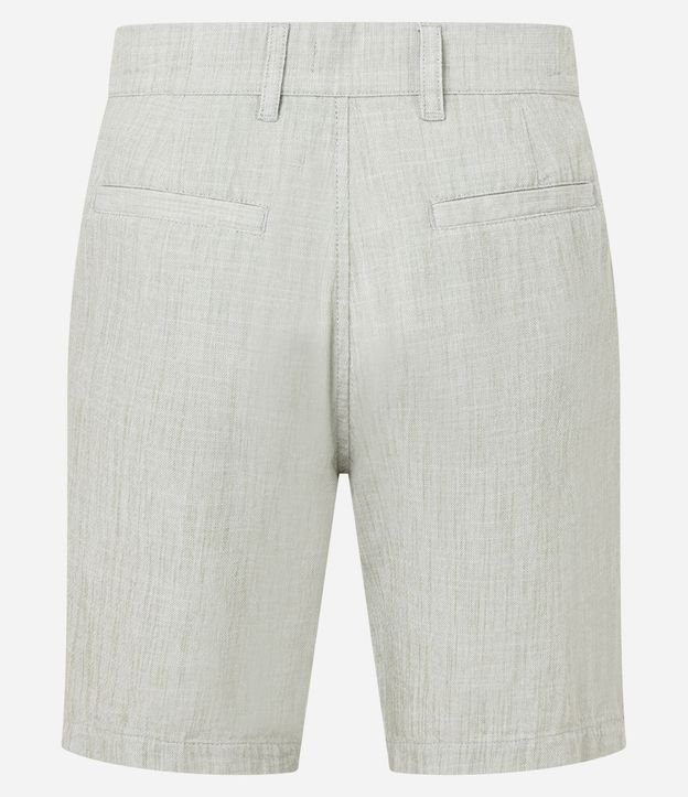 Bermuda Slim Texturizada en Lino con Algodón 7