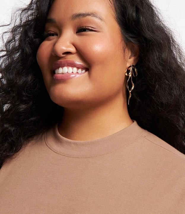 Blusa en Ribana sin Sisa Curve & Plus Size 4