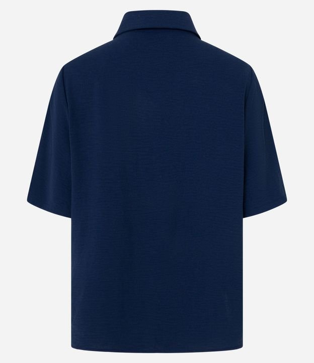 Camisa Airflow con Botones Metalizados y Bolsillos Delanteros 7