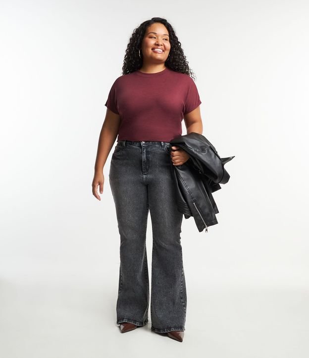 Blusa en Ribana sin Sisa Curve & Plus Size 2