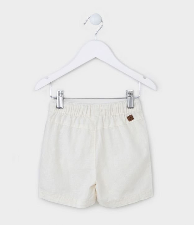 Bermuda Infantil en Lino con Bolsillo - Talle 1 a 5 años 2